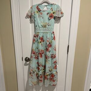 Girls Chiffon Dress